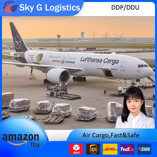 O melhor serviço de frete aéreo DDP e DDU porta a porta da China para a América